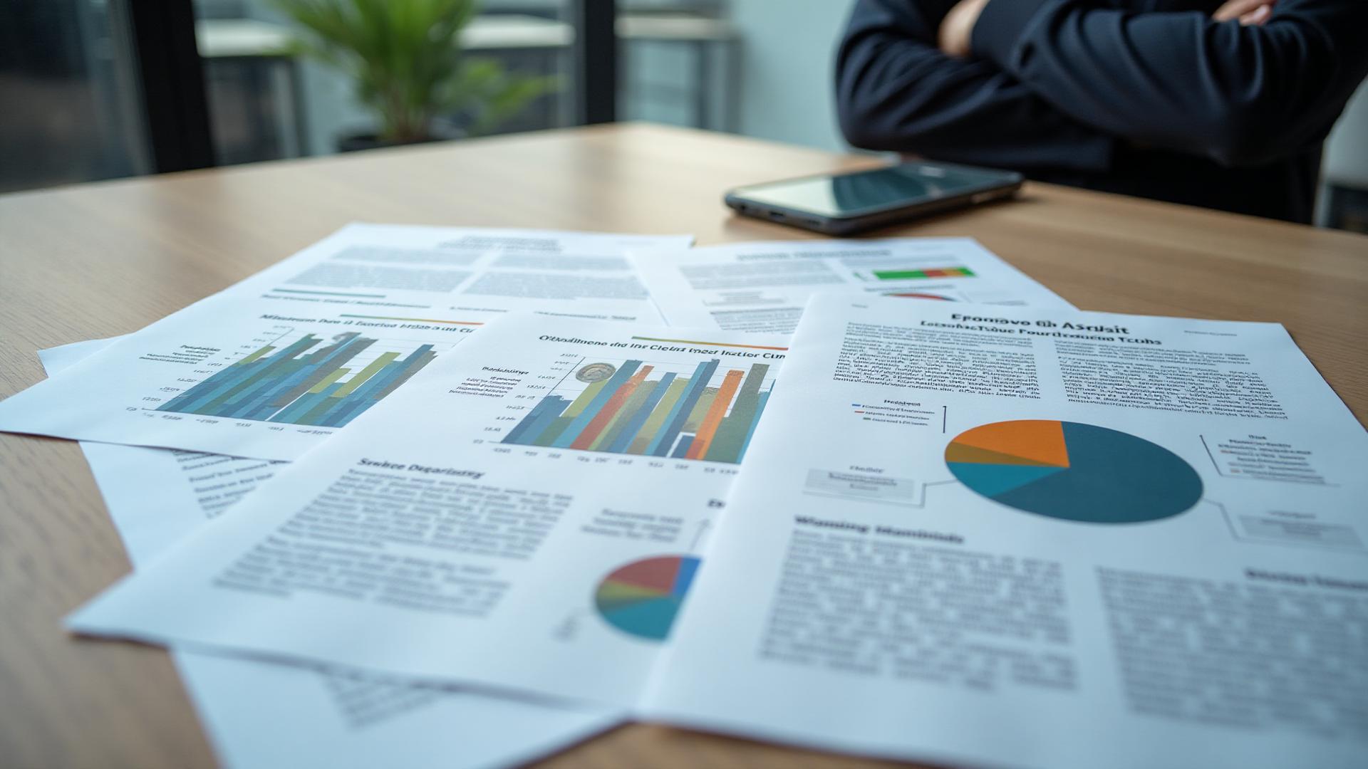 Team reviewing audience insights and market context